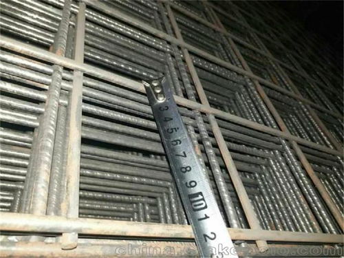 矿用钢筋网片6个圆10公分孔1x2米煤矿安全支护钢筋网批发图片
